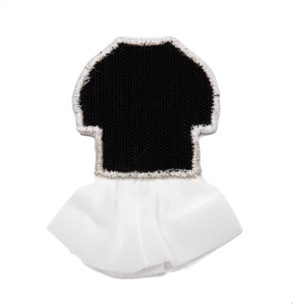 サカイsacai ドレスデザインアートピース グレー白Free K-105198_003