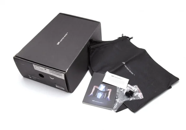 ユナイテッドヌードUNITED NUDE Fold Hi フォールドハイ ストライプブーティ 黒37(23.5cm位) K-105201_012