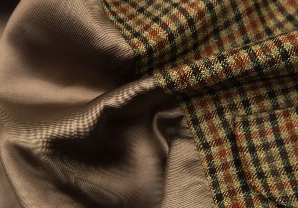 ポールスミスPaul Smith ガンクラブチェックジレベスト ベージュ茶M K-105250_014