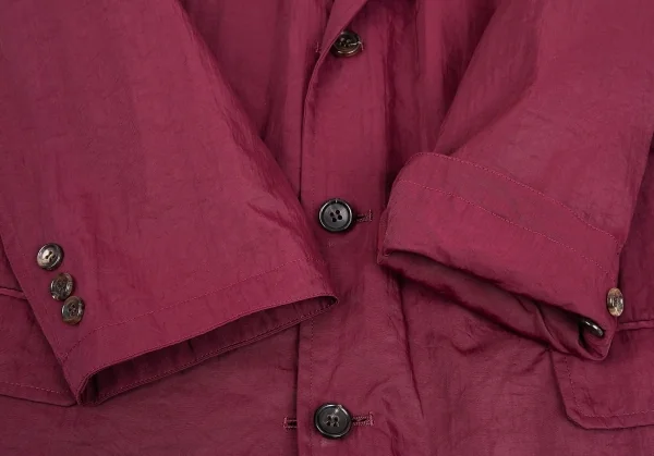 コムデギャルソン オムCOMME des GARCONS HOMME ナイロンリバーシブル3Bジャケット エンジS K-105258_011