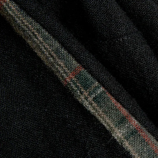 ワイズフォーメンY's for men ウールチェックライン切り替えデザインパンツ 黒他2 K-105261_011