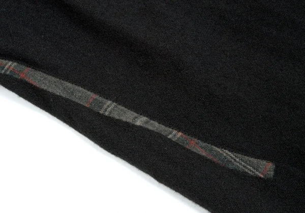 ワイズフォーメンY's for men ウールチェックライン切り替えデザインパンツ 黒他2 K-105261_005