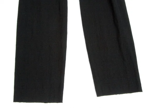 ワイズフォーメンY's for men ウールチェックライン切り替えデザインパンツ 黒他2 K-105261_006