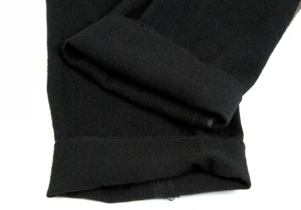 ワイズフォーメンY's for men ウールチェックライン切り替えデザインパンツ 黒他2 K-105261_007