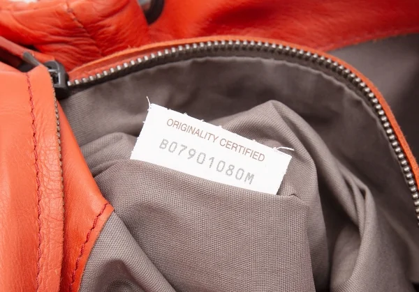 ボッテガヴェネタ BOTTEGA VENETA　イントレチャートフラップショルダーバッグ オレンジ K-105268_019