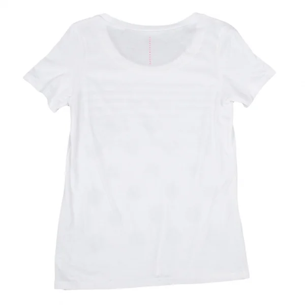 スナオクワハラsunao kuwahara コットンドットレースプリントTシャツ 白M K-105279_008