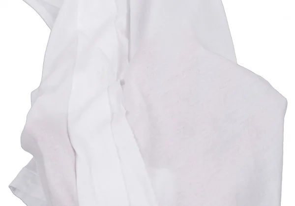 ヨウジヤマモト ファムYohji Yamamoto FEMME コットン変形アシンメトリーキャミソール 白2 K-105293_015