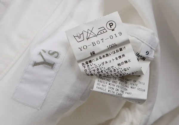 Y's Cotton Stitch Embroidered Pullover Long Sleeve Shirt K-105307_020