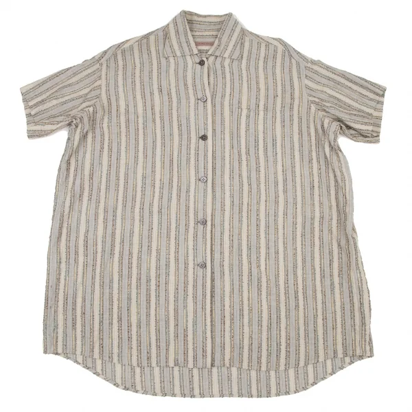 ROMEO GIGLI Stripe Short Sleeve Shirt K-105320_002