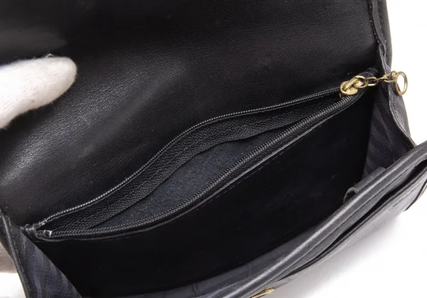 コーチCOACH レザーウォレットショルダーポーチ 黒 K-105324_011