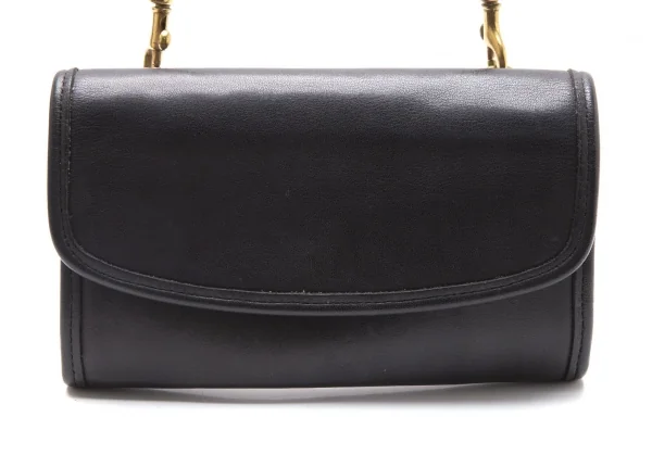 コーチCOACH レザーウォレットショルダーポーチ 黒 K-105324_003