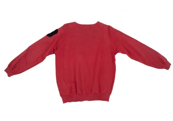 ポロラルフローレンPOLO RALPH LAUREN コットンロゴナンバリングスウェット 赤L K-105335_010