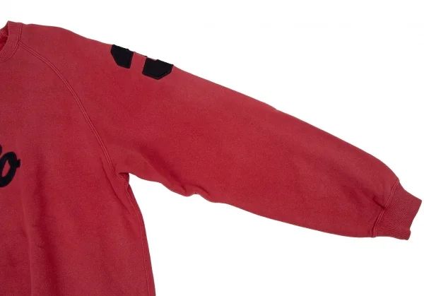 ポロラルフローレンPOLO RALPH LAUREN コットンロゴナンバリングスウェット 赤L K-105335_004