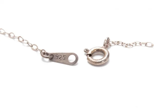 バーニーズニューヨークBARNEYS NEW YORK モチーフシルバーネックレス チャコール K-105351_007