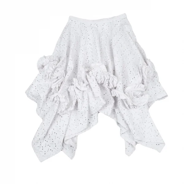 コムデギャルソンCOMME des GARCONS 刺繍デザインストレッチ