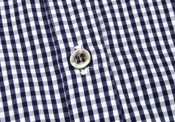 フラボアFRAPBOIS レイヤードデザインラウンドカラーギンガムチェックシャツ 白紺0 K-105368_005