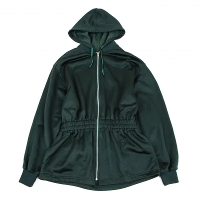 ジュニアゴルチエJUNIOR GAULTIER ポリジャージーウエストゴム絞りパーカー