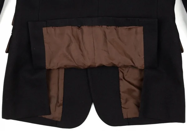 ジャンポールゴルチエ クラシックJean Paul GAULTIER CLASSIQUE トリプルチェンジポケットジャケット 黒50 K-105425_014