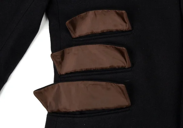 ジャンポールゴルチエ クラシックJean Paul GAULTIER CLASSIQUE トリプルチェンジポケットジャケット 黒50 K-105425_009