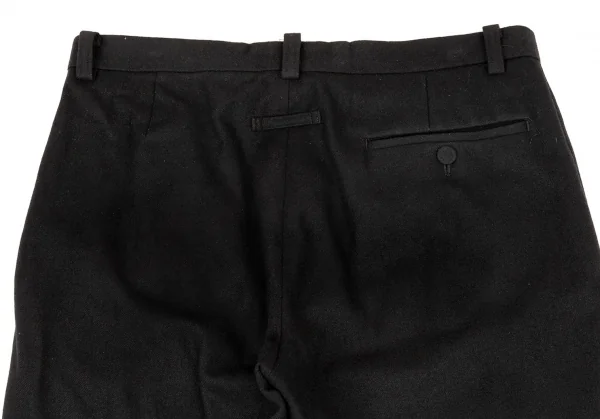 ジャンポールゴルチエ クラシックJean Paul GAULTIER CLASSIQUE ウールトラウザーパンツ 黒50 K-105426_010