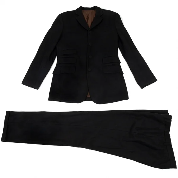 ジャンポールゴルチエ クラシックJean Paul GAULTIER CLASSIQUE ウールトラウザーパンツ 黒50 K-105426_013