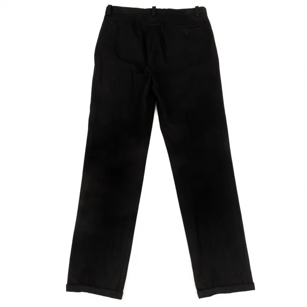 ジャンポールゴルチエ クラシックJean Paul GAULTIER CLASSIQUE ウールトラウザーパンツ 黒50 K-105426_009