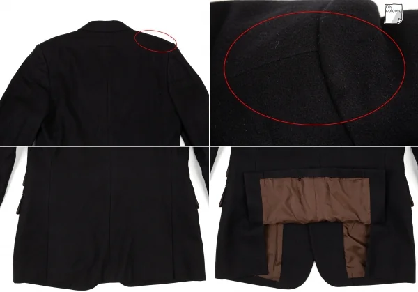 ジャンポールゴルチエ クラシックJean Paul GAULTIER CLASSIQUE トリプルチェンジポケットセットアップスーツ 黒50 K-105427_011