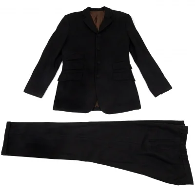 ジャンポールゴルチエ クラシックJean Paul GAULTIER CLASSIQUE トリプルチェンジポケットセットアップスーツ 黒
