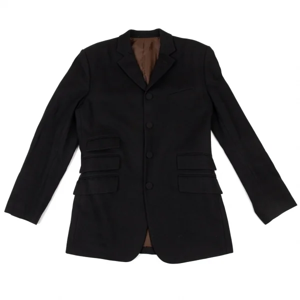 ジャンポールゴルチエ クラシックJean Paul GAULTIER CLASSIQUE トリプルチェンジポケットセットアップスーツ 黒50 K-105427_002