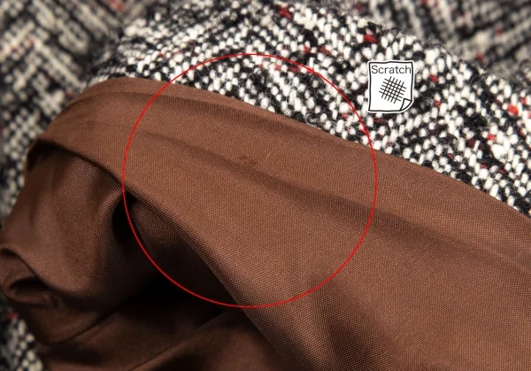 Jean Paul GAULTIER CLASSIQUE Herringbone Tweed Coat K-105429_011