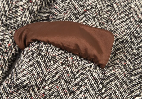 Jean Paul GAULTIER CLASSIQUE Herringbone Tweed Coat K-105429_013