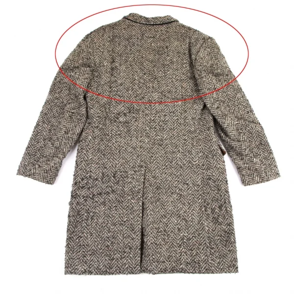 Jean Paul GAULTIER CLASSIQUE Herringbone Tweed Coat K-105429_016