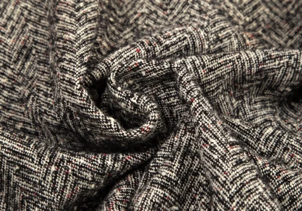 Jean Paul GAULTIER CLASSIQUE Herringbone Tweed Coat K-105429_019