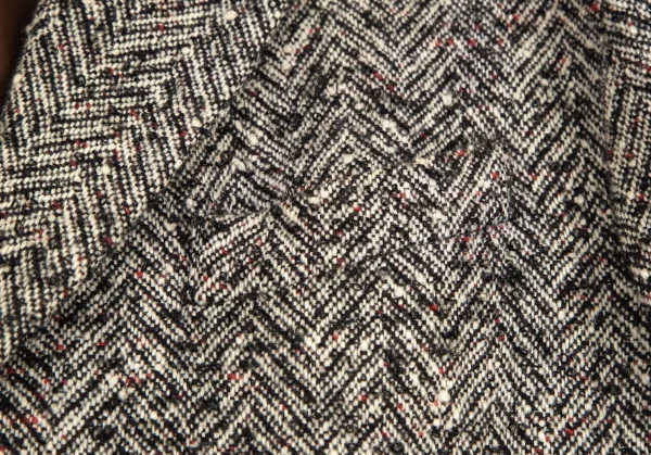 Jean Paul GAULTIER CLASSIQUE Herringbone Tweed Coat K-105429_006