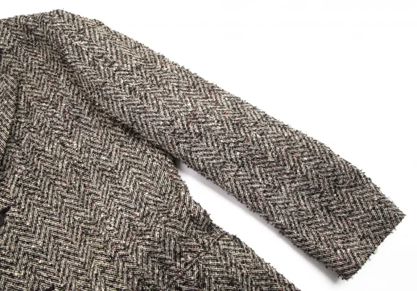 Jean Paul GAULTIER CLASSIQUE Herringbone Tweed Coat K-105429_008