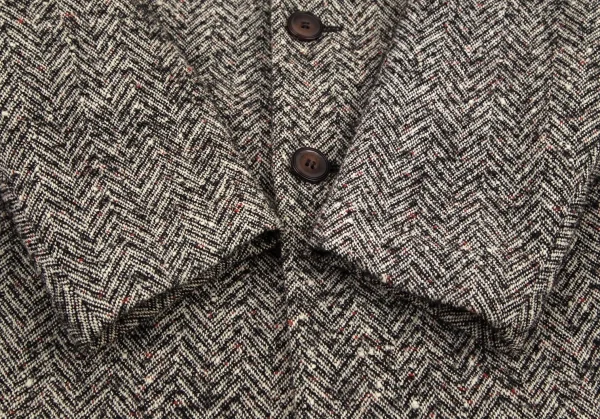 Jean Paul GAULTIER CLASSIQUE Herringbone Tweed Coat K-105429_009