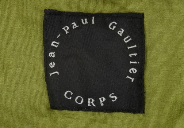 ジャンポールゴルチエ オムJean Paul GAULTIER HOMME ネックドローコードタンクトップ 緑M K-105434_015