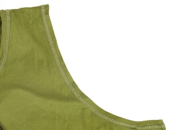 ジャンポールゴルチエ オムJean Paul GAULTIER HOMME ネックドローコードタンクトップ 緑M K-105434_008