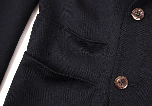 ジャンポールゴルチエ オムJean Paul GAULTIER HOMME 裏ボディプリントダブルブレストジャケット 黒50 K-105437_011