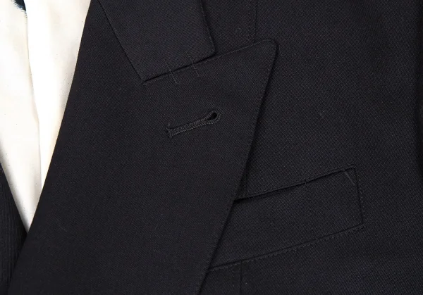 ジャンポールゴルチエ オムJean Paul GAULTIER HOMME 裏ボディプリントダブルブレストジャケット 黒50 K-105437_005