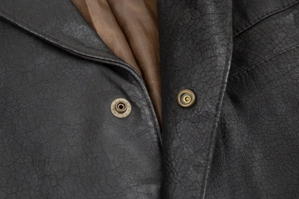 Jean-Paul GAULTIER HOMME Crack Leather Jacket K-105440_006