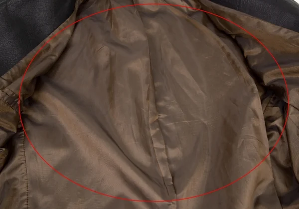 Jean-Paul GAULTIER HOMME Crack Leather Jacket K-105440_010