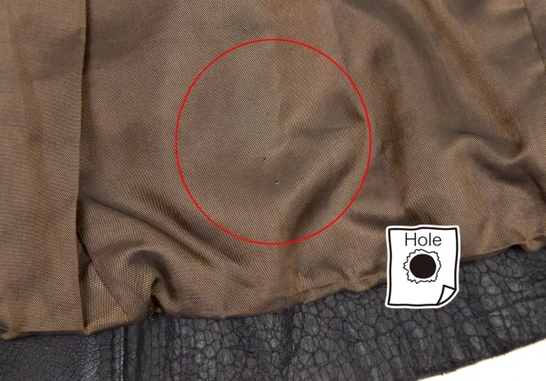 Jean-Paul GAULTIER HOMME Crack Leather Jacket K-105440_016