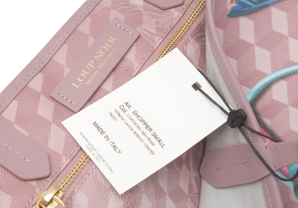 LOUP NOIR Printed Tote Bag K-105503_014