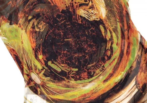 ジャンポールゴルチエJean Paul GAULTIER グラフィックプリントパワーネットTシャツ マルチ40 K-105511_007