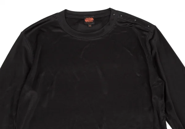 Jean-Paul GAULTIER Shoulder Button Stretch Long Sleeve T Shirt K-105524_002
