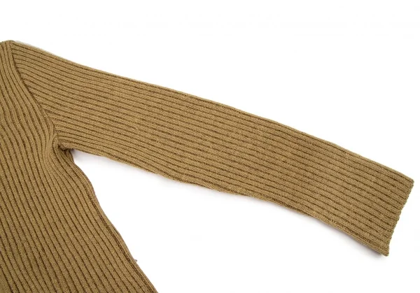 ジャンポールゴルチエJean Paul GAULTIER ハイネックドライバーズニット モカ48 K-105525_004