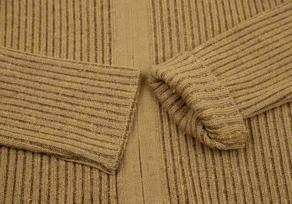 ジャンポールゴルチエJean Paul GAULTIER ハイネックドライバーズニット モカ48 K-105525_005