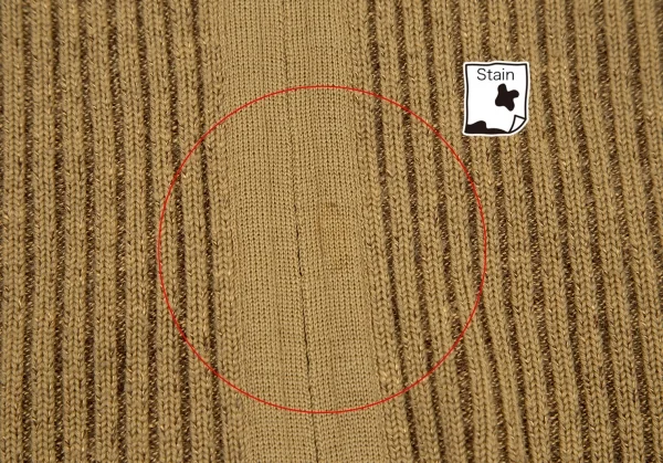 ジャンポールゴルチエJean Paul GAULTIER ハイネックドライバーズニット モカ48 K-105525_007