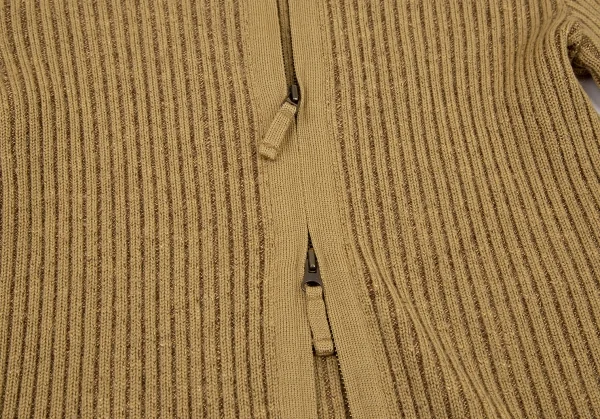 ジャンポールゴルチエJean Paul GAULTIER ハイネックドライバーズニット モカ48 K-105525_008